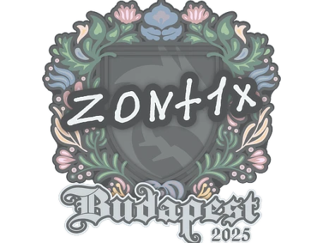 Sticker | zont1x | Budapest 2025