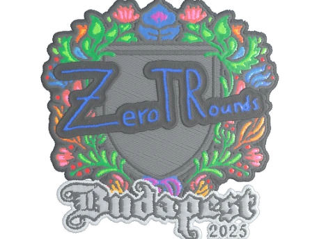 Sticker | ztr (Embroidered) | Budapest 2025