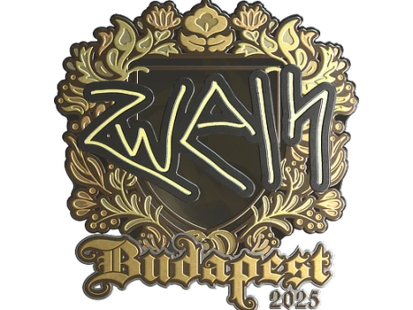 Sticker | zweih (Gold) | Budapest 2025