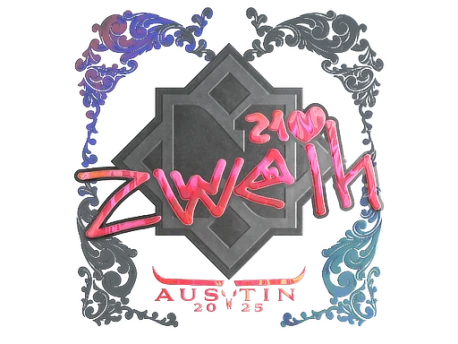 Sticker | zweih (Holo) | Austin 2025