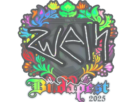 Sticker | zweih (Holo) | Budapest 2025