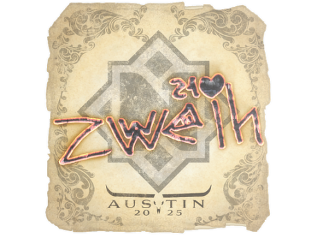 Sticker | zweih | Austin 2025