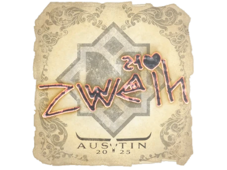 Sticker | zweih | Austin 2025