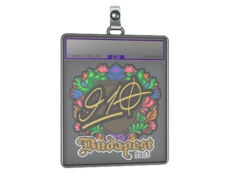 Sticker Slab | 910 (Embroidered) | Budapest 2025