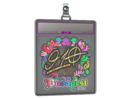 Sticker Slab | 910 (Holo) | Budapest 2025