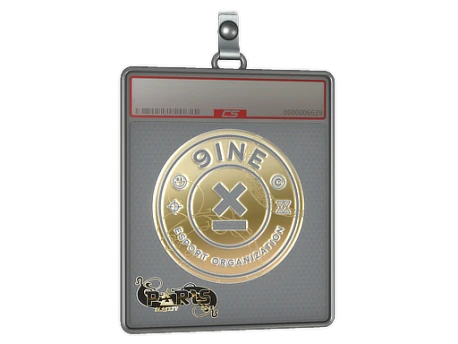 Sticker Slab | 9INE (Gold) | Paris 2023