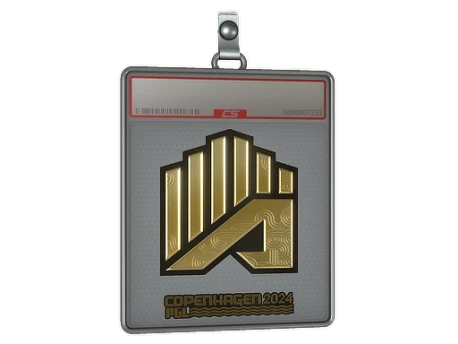 Sticker Slab | AMKAL ESPORTS (Gold) | Copenhagen 2024