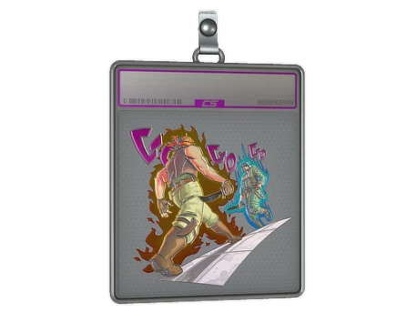 Sticker Slab | Approaching Site (Foil)