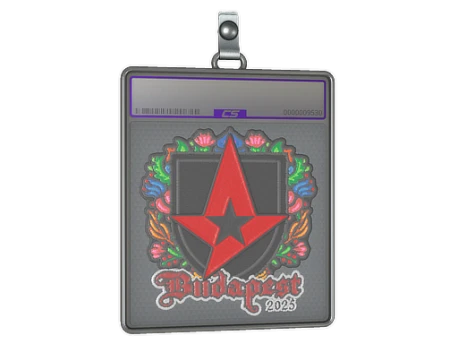 Sticker Slab | Astralis (Embroidered) | Budapest 2025