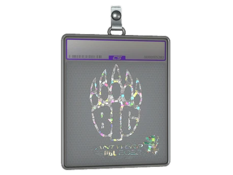 Sticker Slab | BIG (Glitter) | Antwerp 2022