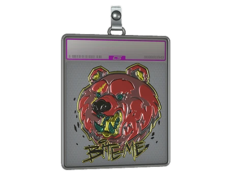 Sticker Slab | Bite Me (Foil)