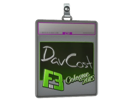 Sticker Slab | DavCost (Foil) | Cologne 2015