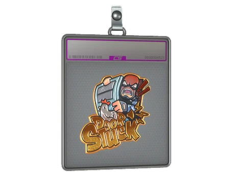 Sticker Slab | Door Stuck (Foil)