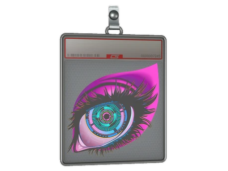 Sticker Slab | Dystopian Gaze (Lenticular)