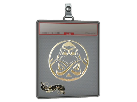 Sticker Slab | ENCE (Gold) | Paris 2023