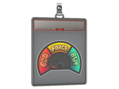 Sticker Slab | Econometer (Lenticular)