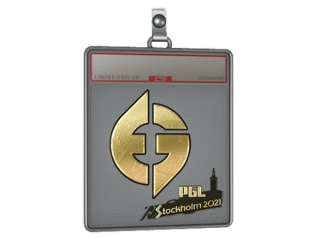 Sticker Slab | Evil Geniuses (Gold) | Stockholm 2021