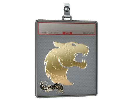 Sticker Slab | FURIA (Gold) | Paris 2023