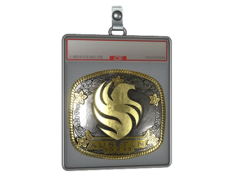 Sticker Slab | Falcons (Gold) | Austin 2025