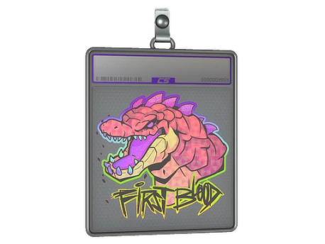 Sticker Slab | First Blood (Holo)