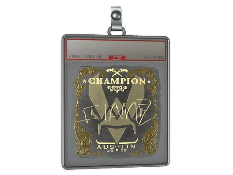 Sticker Slab | FlameZ (Gold, Champion) | Austin 2025