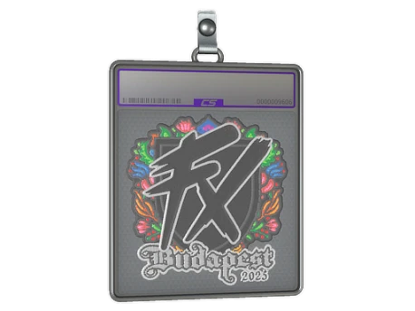 Sticker Slab | Fluxo (Embroidered) | Budapest 2025