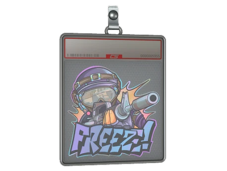 Sticker Slab | Freeze (Lenticular)