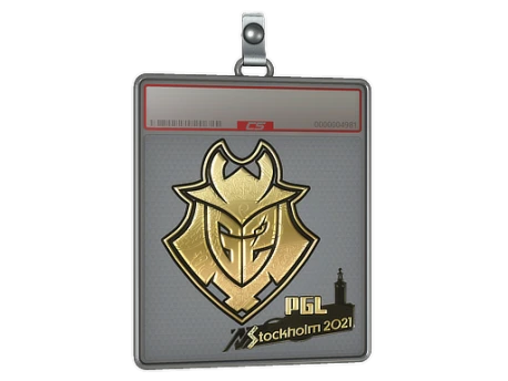 Sticker Slab | G2 Esports (Gold) | Stockholm 2021