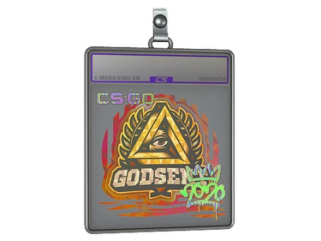 Sticker Slab | GODSENT (Holo) | 2020 RMR