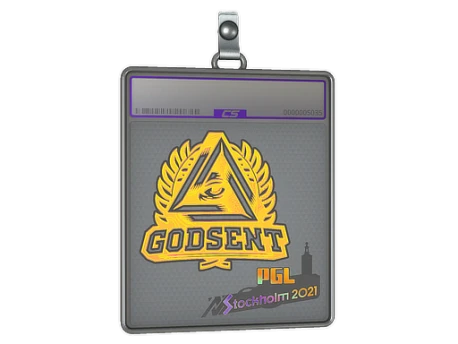 Sticker Slab | GODSENT (Holo) | Stockholm 2021