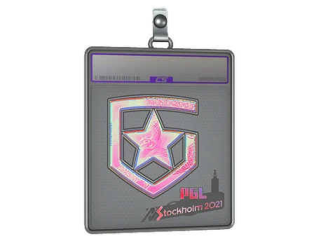 Sticker Slab | Gambit Gaming (Holo) | Stockholm 2021