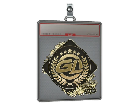 Sticker Slab | GamerLegion (Gold) | Rio 2022