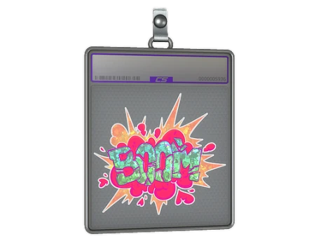 Sticker Slab | Go Boom (Glitter)