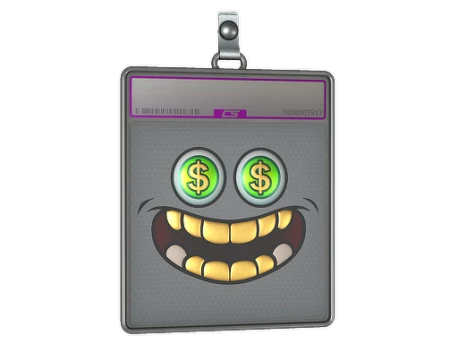 Sticker Slab | Gold Teef (Foil)