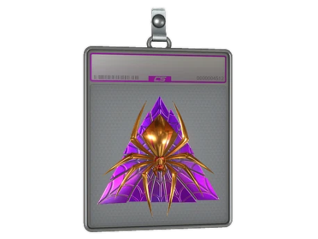 Sticker Slab | Gold Web (Foil)