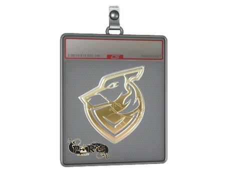 Sticker Slab | Grayhound Gaming (Gold) | Paris 2023