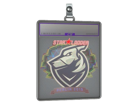 Sticker Slab | Grayhound Gaming (Holo) | Berlin 2019