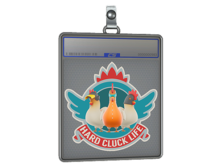 Sticker Slab | Hard Cluck Life