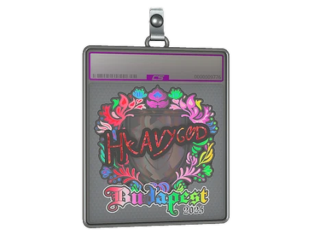 Sticker Slab | Heavygod (Holo) | Budapest 2025