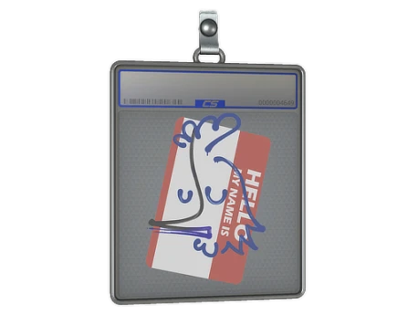 Sticker Slab | Hello AK-47