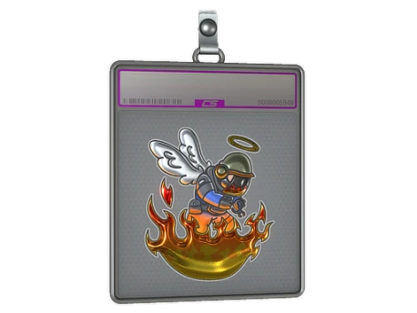 Sticker Slab | In The Fire (Foil)