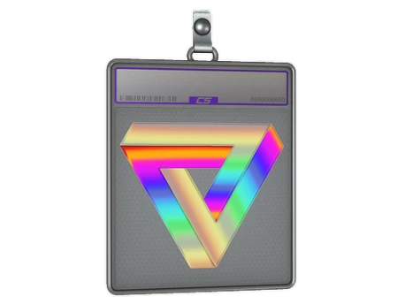 Sticker Slab | Infinite Triangle (Holo)