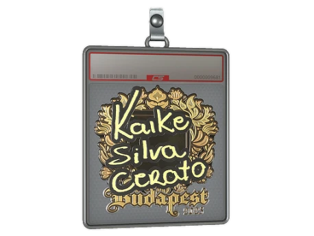 Sticker Slab | KSCERATO (Gold) | Budapest 2025