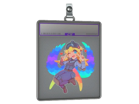 Sticker Slab | Kawaii CT (Holo)