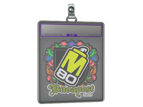 Sticker Slab | M80 (Embroidered) | Budapest 2025