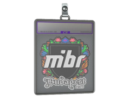 Sticker Slab | MIBR (Embroidered) | Budapest 2025