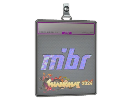 Sticker Slab | MIBR (Holo) | Shanghai 2024