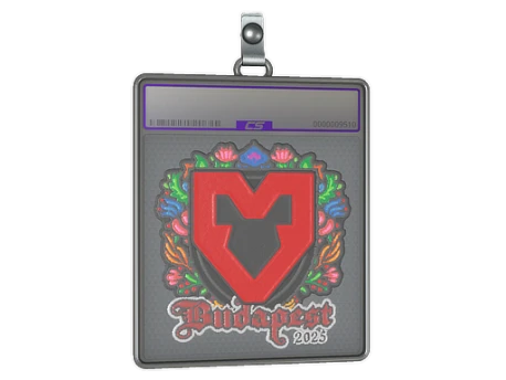 Sticker Slab | MOUZ (Embroidered) | Budapest 2025