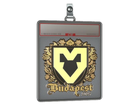 Sticker Slab | MOUZ (Gold) | Budapest 2025