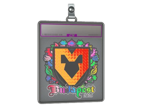 Sticker Slab | MOUZ (Holo) | Budapest 2025